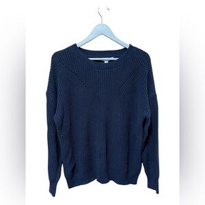 🟣Time and Tru Navy Blue Knit Sweater – Size XXL (20)
